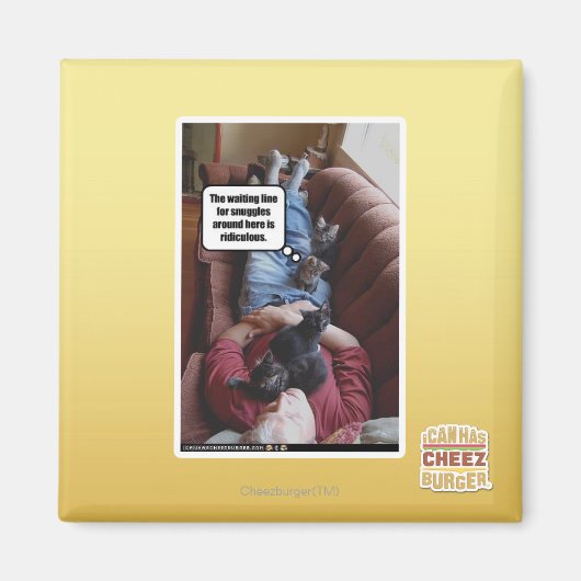 Aimant File d'attente pour les lunettes (Devant)