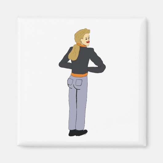 Aimant fille (Devant)