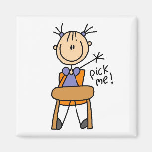 Aimant Fille à l'école