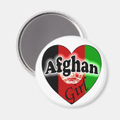 Aimant Fille afghane (Recto/Verso)