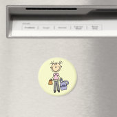 Aimant Fille avec cartable (In Situ (Lave-vaisselle))