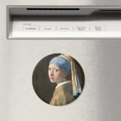 Aimant Fille avec une oreille perle (In Situ (Lave-vaisselle))