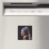 Aimant Fille avec une oreille perle (In Situ (Lave-vaisselle))