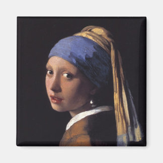 Aimant Fille avec une oreille perle