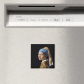 Aimant Fille avec une oreille perle (In Situ (Lave-vaisselle))
