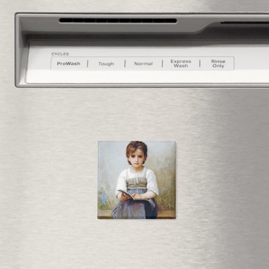 Aimant Fille, Bouguereau (In Situ (Lave-vaisselle))