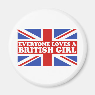 Aimant Fille britannique