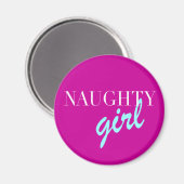 Aimant Fille coquine (Recto/Verso)