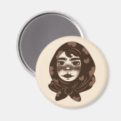 Aimant Fille Cosy (Recto/Verso)