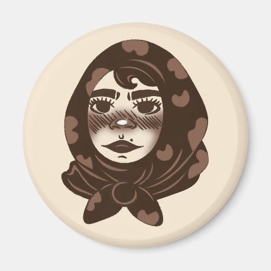 Aimant Fille Cosy (Devant)