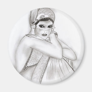 Aimant Fille d'aileron
