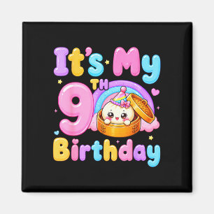 Aimant Fille de 9 ans anniversaire kawaii dumpling anime