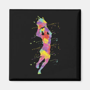 Aimant Fille de basket-ball 2