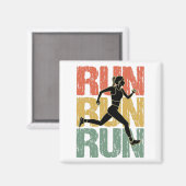 Aimant Fille de coureur (Recto/Verso)