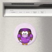 Aimant fille de hibou chirurgien (In Situ (Lave-vaisselle))