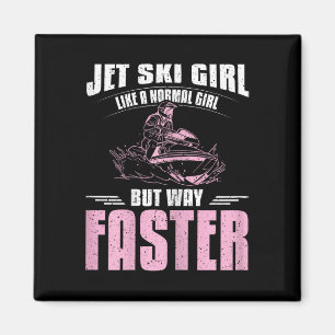 Aimant Fille de Jet Ski