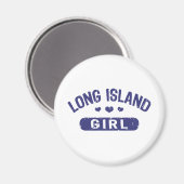Aimant Fille de Long Island (Recto/Verso)