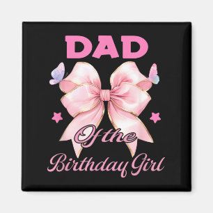 Aimant Fille de papa Anniversaire Coquette nk Bow apparié