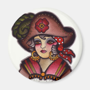 Aimant fille de pirate