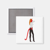 Aimant fille diable (Recto/Verso)