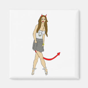 Aimant fille diable