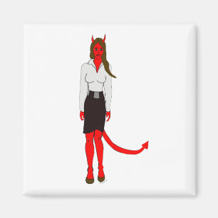 Aimant fille diable