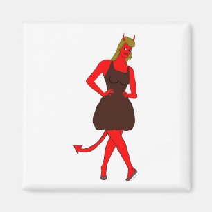 Aimant fille diable