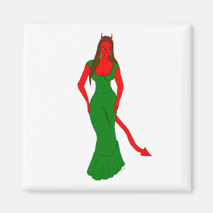 Aimant fille diable