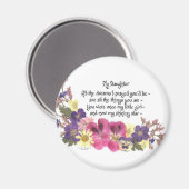 Aimant Fille disant (Recto/Verso)