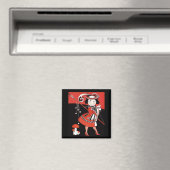 Aimant Fille en rouge (In Situ (Lave-vaisselle))
