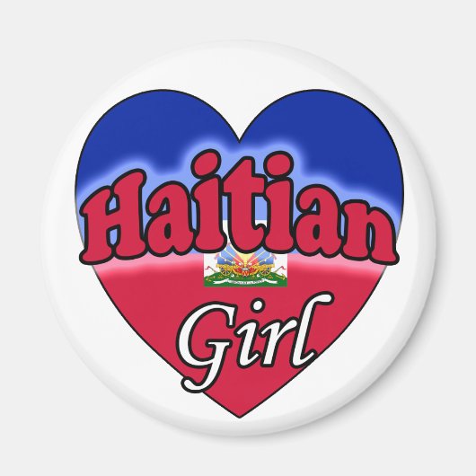 Aimant Fille haïtienne (Devant)
