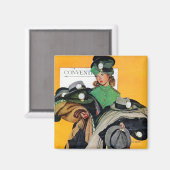 Aimant Fille Hatcheck (Recto/Verso)