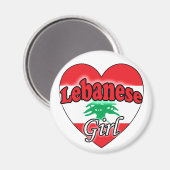 Aimant Fille libanaise (Recto/Verso)