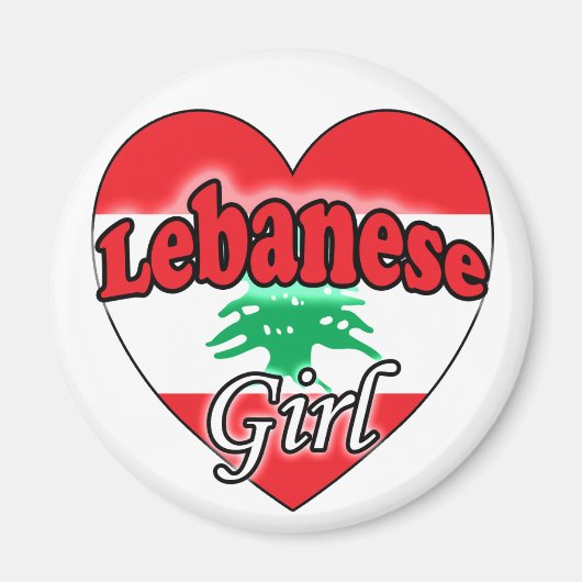 Aimant Fille libanaise (Devant)