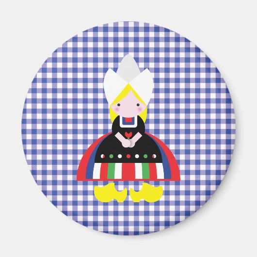 Aimant fille néerlandaise (Devant)