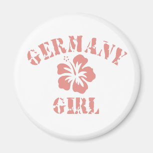 Aimant Fille rose d'Allemagne