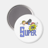 Aimant Fille SUPER (Recto/Verso)