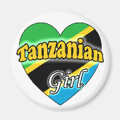 Aimant fille tanzanienne (Devant)