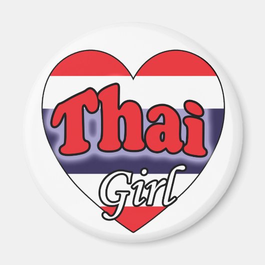 Aimant Fille thaïlandaise (Devant)