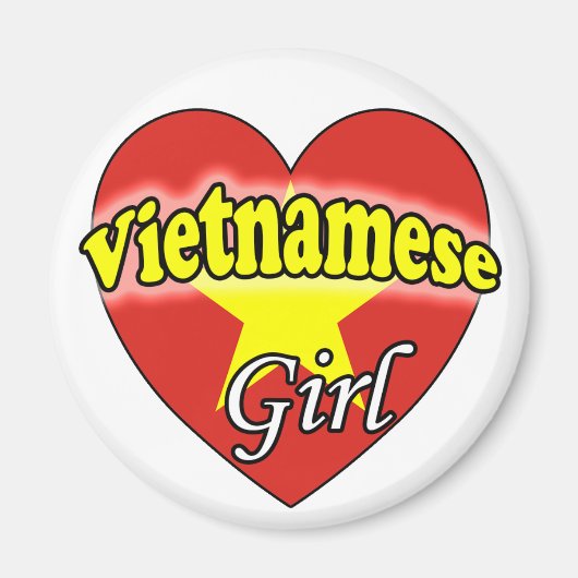Aimant Fille vietnamienne (Devant)
