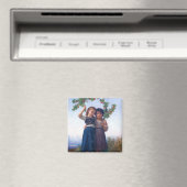 Aimant Filles avec la Branche Cerise, Bouguereau (In Situ (Lave-vaisselle))