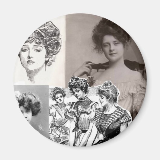 Aimant filles gibson (Devant)
