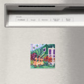 Aimant Filles Hawaiian Keiki Hula (In Situ (Lave-vaisselle))