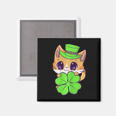 Aimant Filles Jour de la Saint Patrick Happy St Catricks (Recto/Verso)