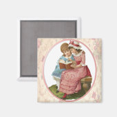 Aimant Filles Lecture (Recto/Verso)