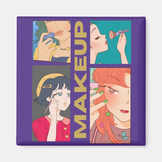 AIMANT FILLES MAKEUP (Devant)