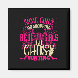 Aimant Filles mignonnes Allez Chasse Fantôme Paranormal S