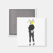 Aimant fillette (Recto/Verso)