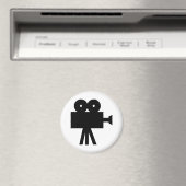 Aimant Film Cine Caméra Hollywood (In Situ (Lave-vaisselle))