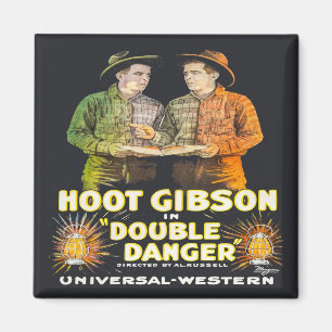 Aimant Film de danger de Gibson de huée occidentale de